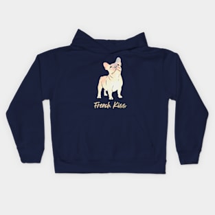 French Kiss French Bulldog Kids Hoodie